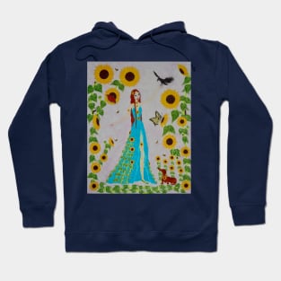 Sumptuous Sunflowers Hoodie